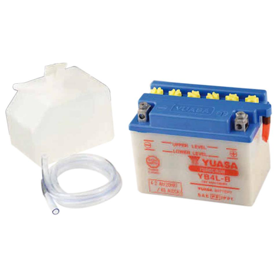 Batterie Yuasa pour Scooter Italjet 50 Bazouka Ii 1993 à 1996 YB4L-B / 12V 4Ah Neuf
