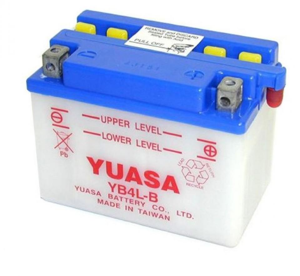 Batterie Yuasa pour Scooter Italjet 50 Bazouka Ii 1993 à 1996 YB4L-B / 12V 4Ah Neuf