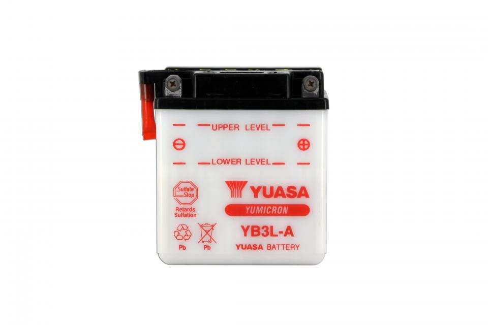 Batterie Yuasa pour Moto Honda 125 NSR 1994 à 2003 YB3L-A / 12V 3Ah Neuf