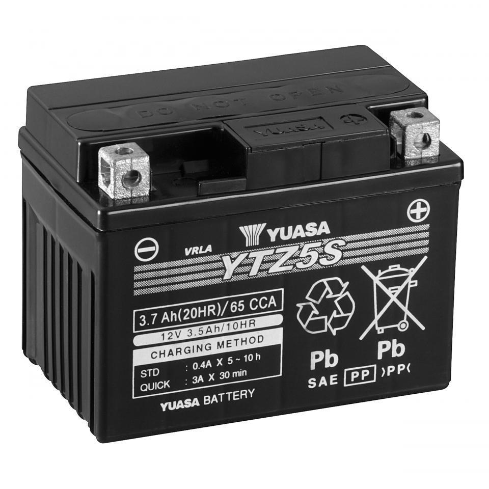 Batterie Yuasa pour Moto KTM 450 Exc Racing 4T 2004 YTZ5-S / 12V 3.7Ah Neuf