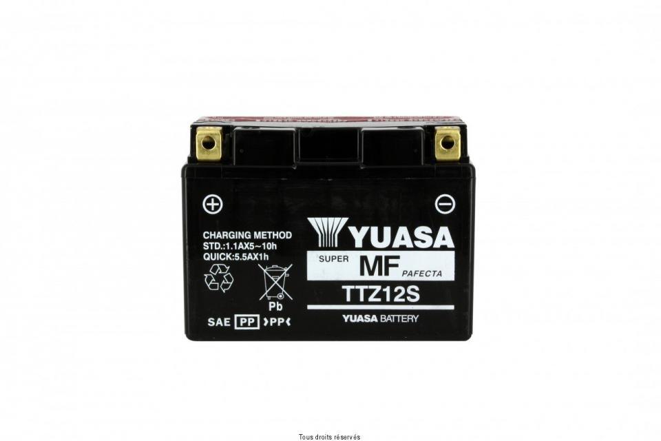 Batterie Yuasa pour Scooter Honda 250 Nss Ex Forza 2005 à 2010 YTZ12-S / 12V 11Ah Neuf