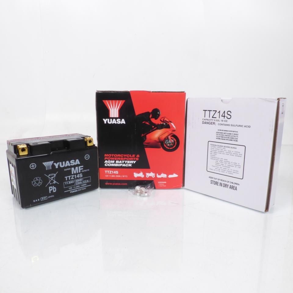 Batterie Yuasa pour Moto KTM 990 Supermoto R Abs 2012 à 2013 YTZ14-S / 12V 11.2Ah Neuf