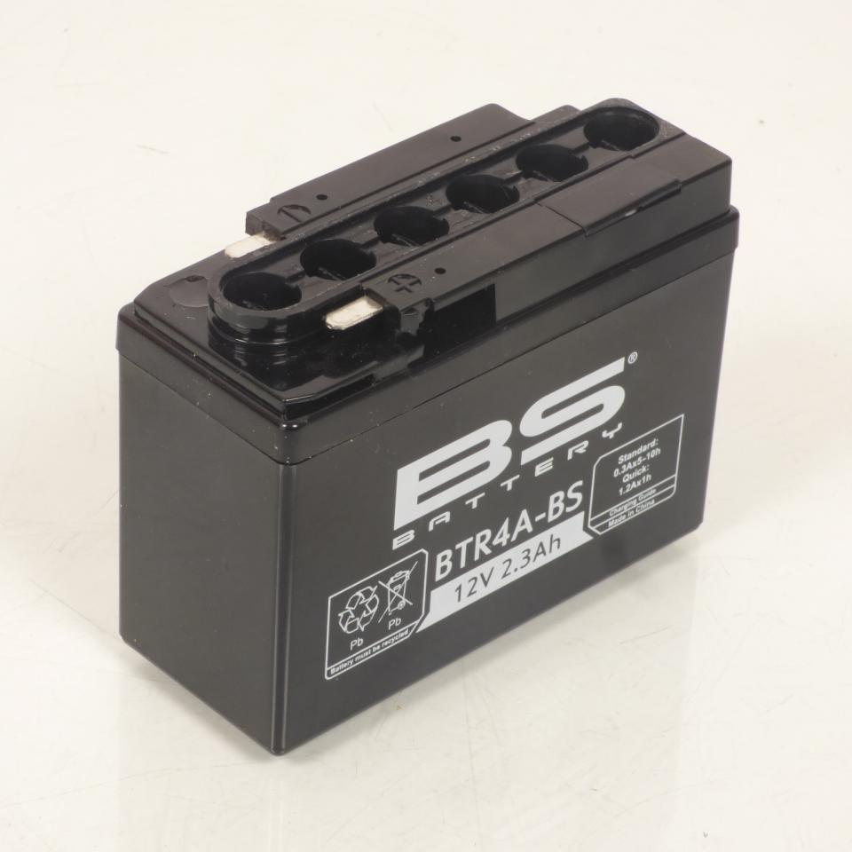 Batterie sans entretien YTR4A-BS 12V 2.3Ah BS Battery deux roues scooter pour moto