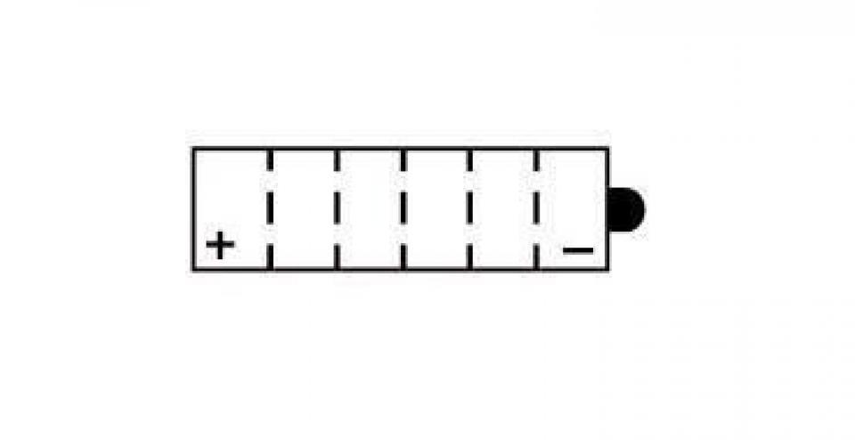 Batterie Yuasa pour Moto Honda 125 CB 1982 à 1986 12N9-4B-1 / 12V 9Ah Neuf en destockage