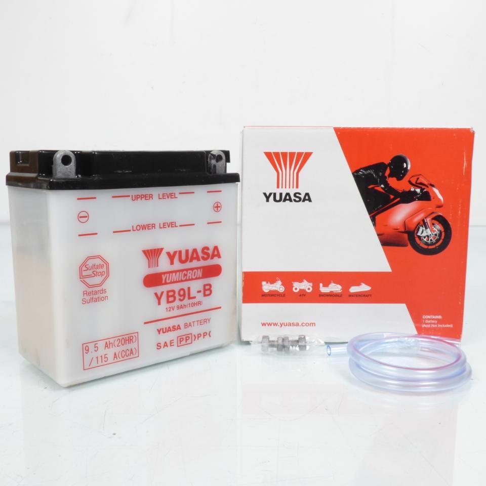 Batterie Yuasa pour Moto Daelim 125 Vl Daystar 2003 à 2009 YB9L-B / 12V 9.5Ah Neuf