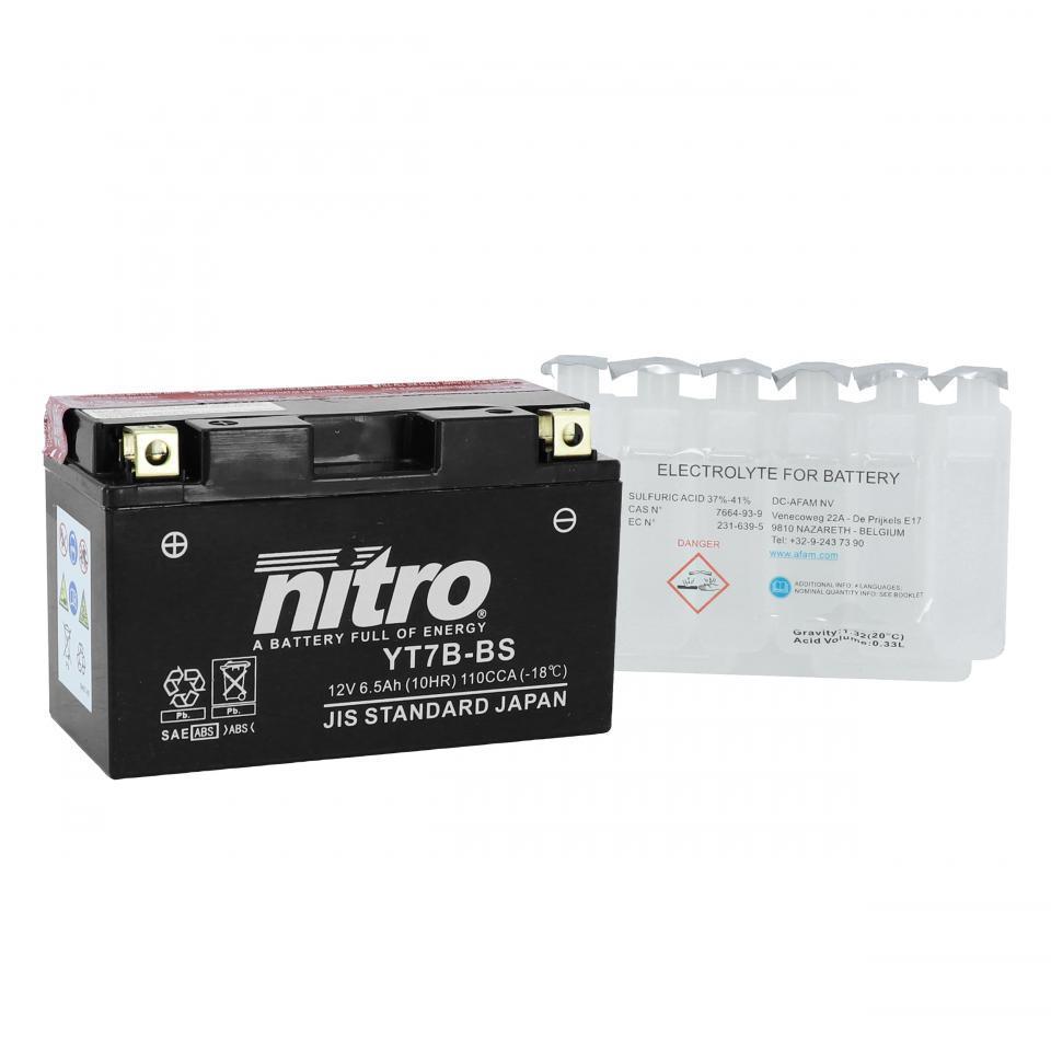 Batterie Nitro pour Moto Triumph 675 Daytona 2006 à 2007 Neuf
