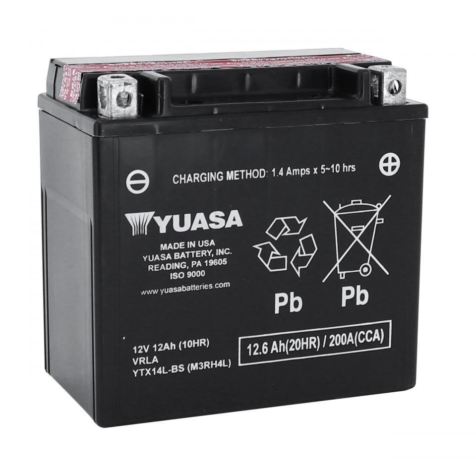 Batterie Yuasa pour Scooter Suzuki 650 An Burgman K6-L0 2006 à 2010 YTX14L-BS / 12V 12Ah Neuf