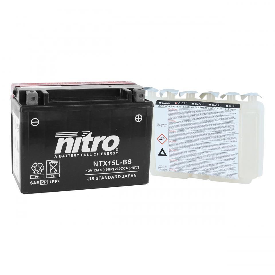 Batterie Nitro pour Scooter Peugeot 100 Looxor Après 2002 Neuf