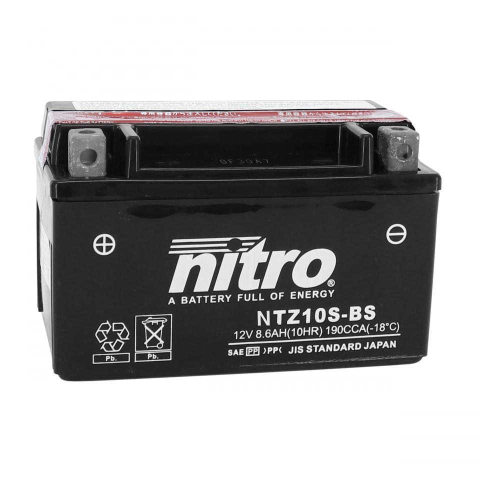 Batterie Nitro pour Moto Honda 400 Cbr R Après 2013 Neuf