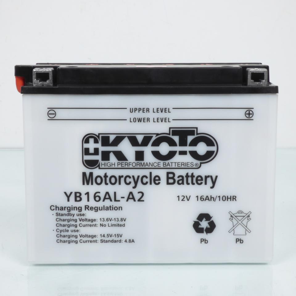 Batterie Kyoto pour Moto Yamaha 550 XZ 1981 à 1987 YB16AL-A2 Neuf