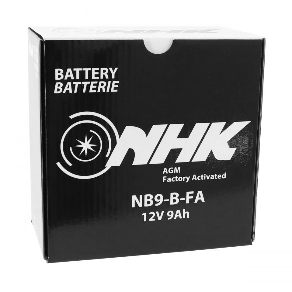 Batterie NHK pour Moto Kawasaki 125 BN Eliminator Après 2001 Neuf