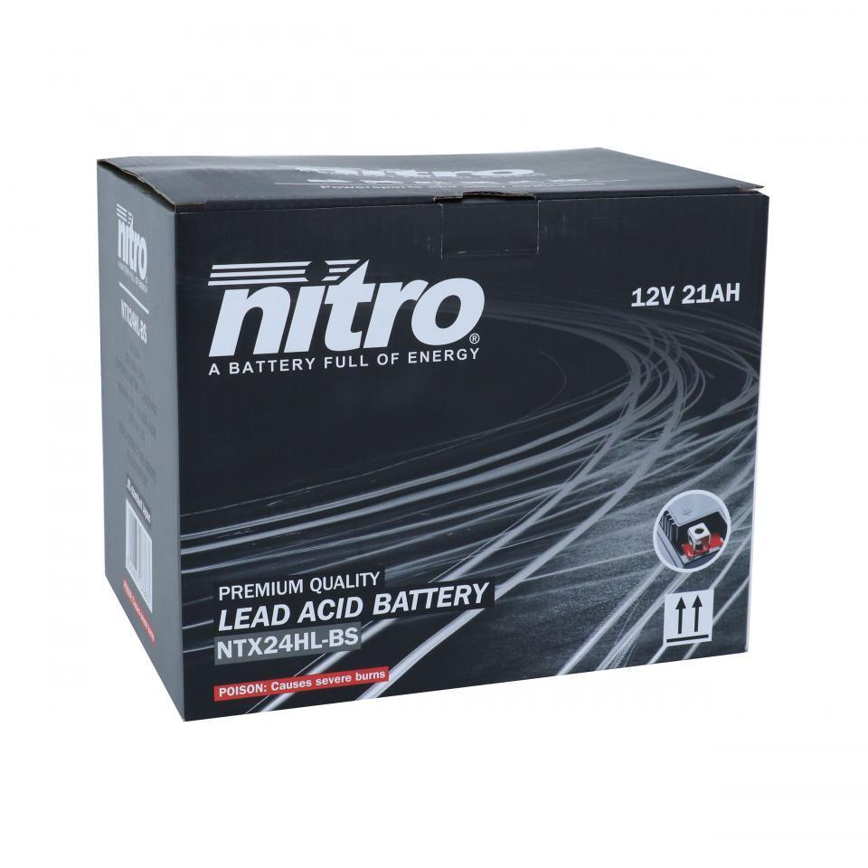 Batterie Nitro pour Moto Honda 1000 GL Goldwing 1975 à 1979 Neuf