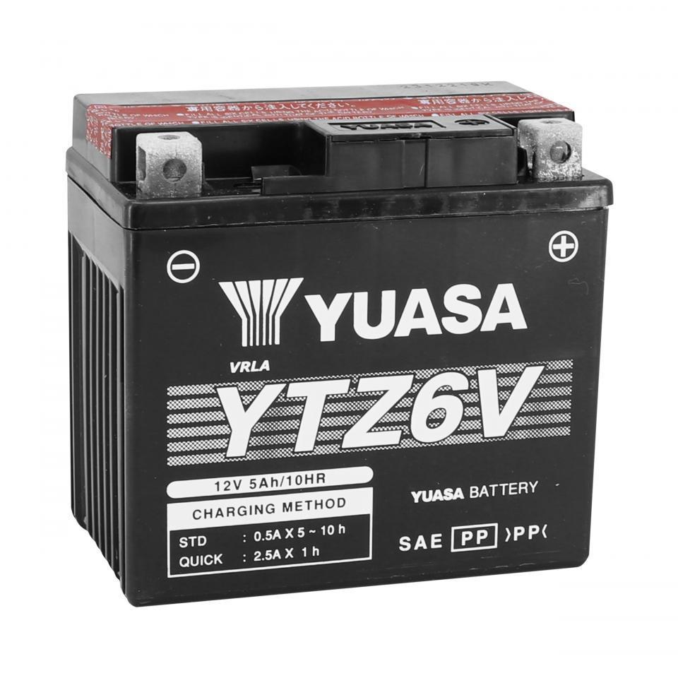 Batterie Yuasa pour Moto Yamaha 125 LTS C-D Elight 2017 à 2022 Neuf
