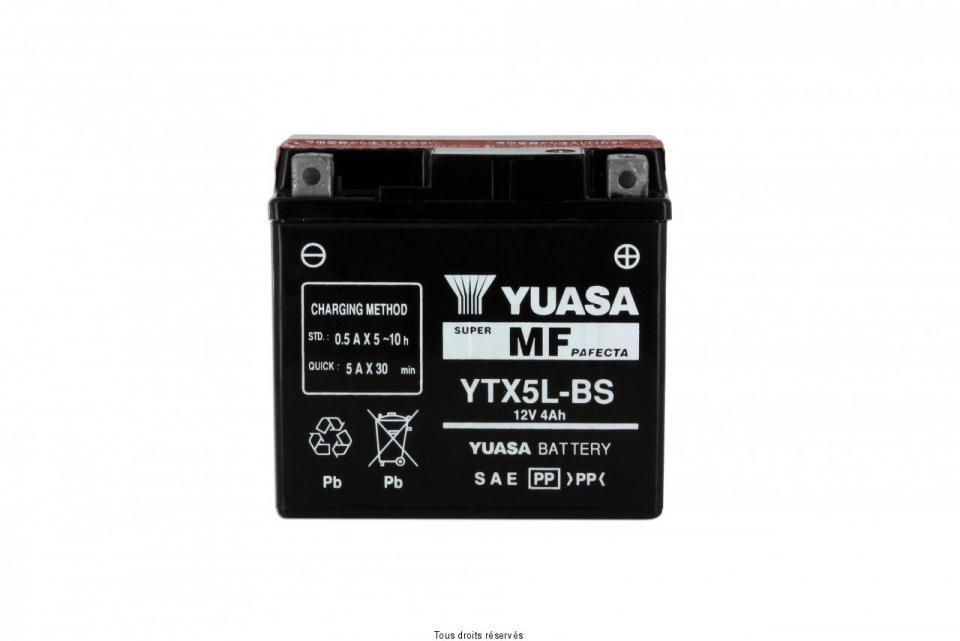 Batterie Yuasa pour Scooter Kymco 50 Agility 4T 2005 à 2020 Neuf
