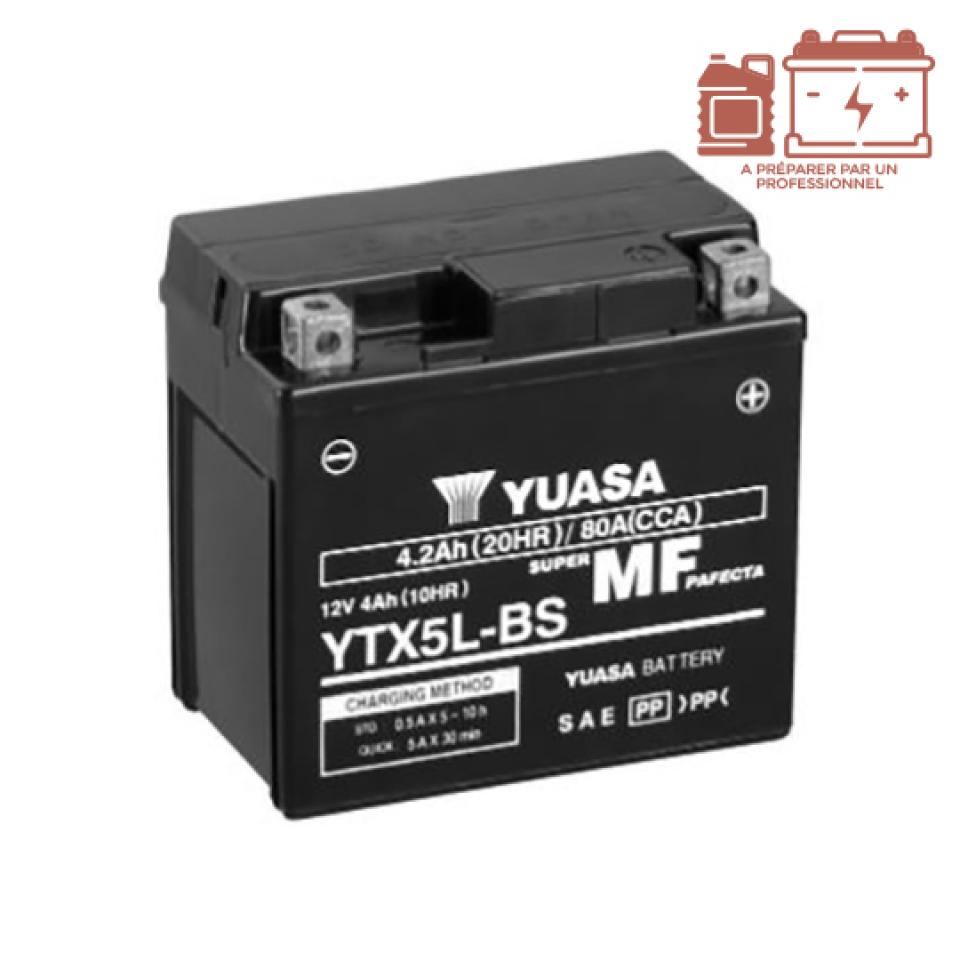 Batterie Yuasa pour Scooter Kymco 50 Agility 4T 2005 à 2020 Neuf