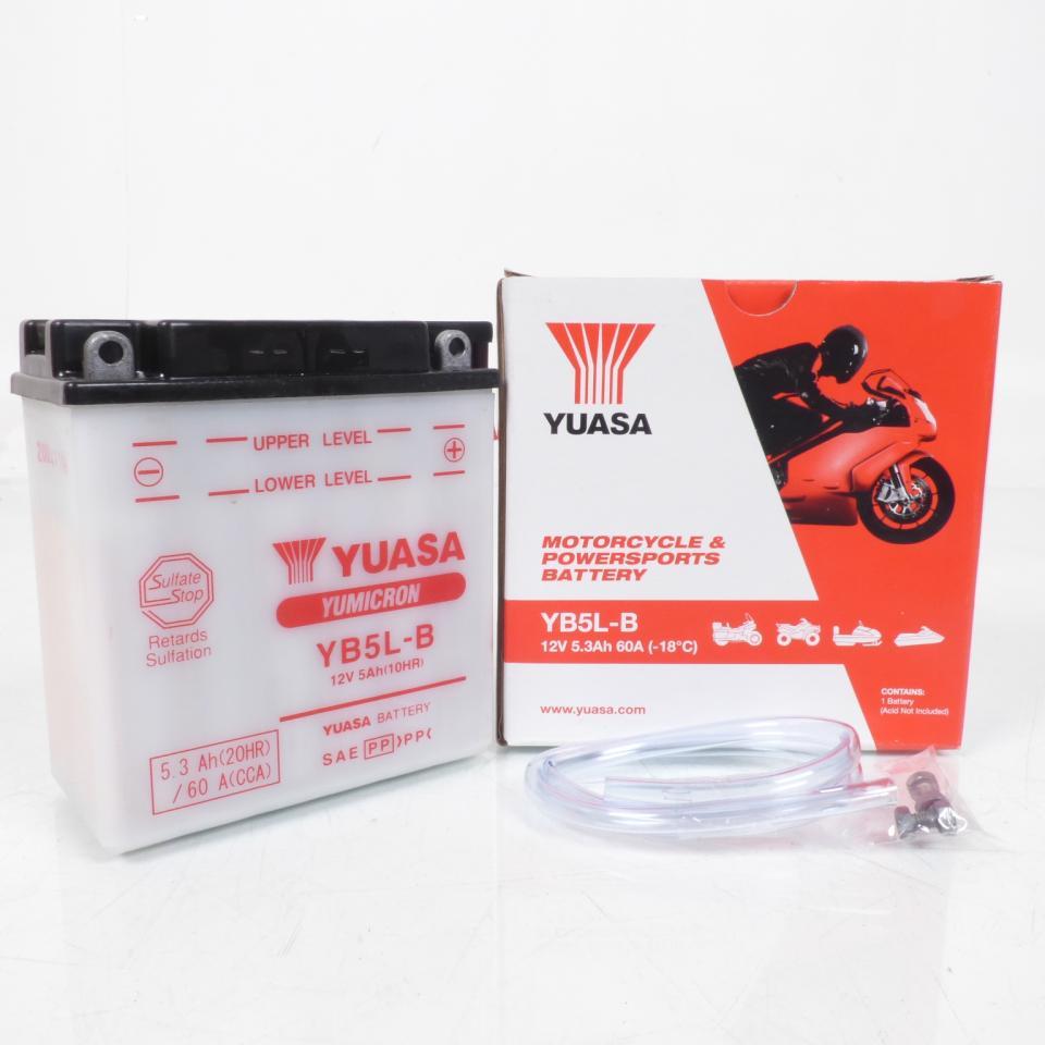 Batterie Yuasa pour Scooter PGO 50 Big max 2007 à 2012 YB5L-B / 12V 1.6Ah Neuf