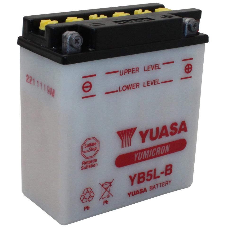 Batterie Yuasa pour Scooter Derbi 50 Paddock Lc 1997 YB5L-B / 12V 1.6Ah Neuf