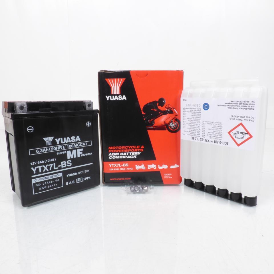 Batterie Yuasa pour Moto Kymco 125 Meteorit 1999 à 2002 Neuf