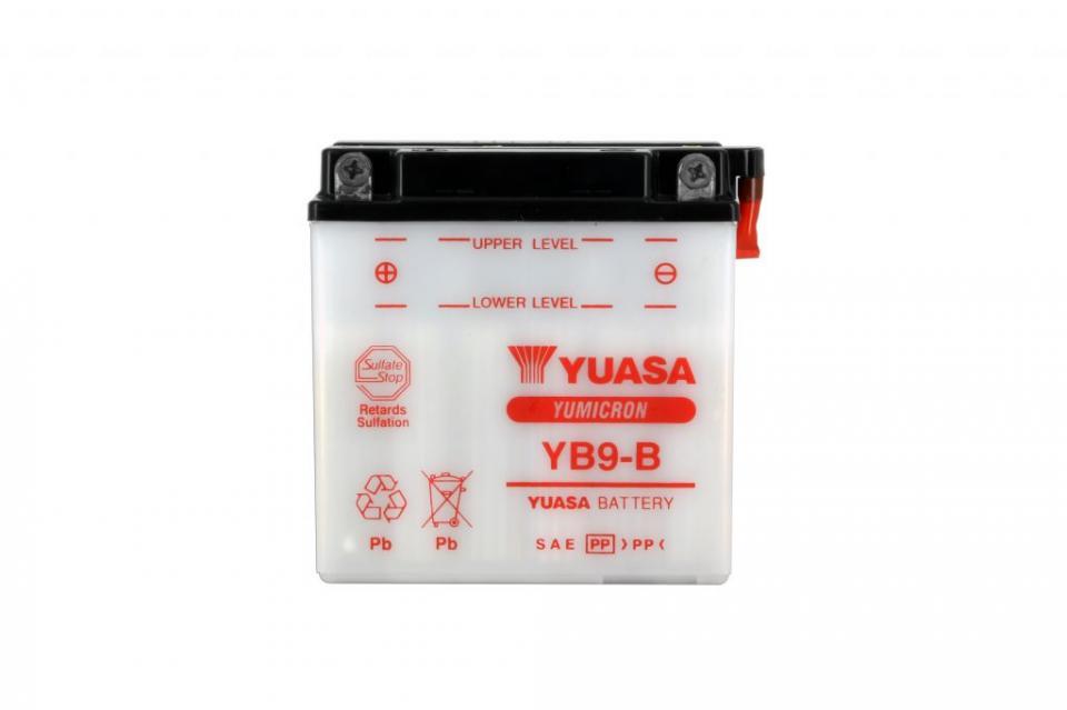 Batterie Yuasa pour Scooter Malaguti 125 Ciak 2001 à 2007 YB9-B / 12V 9Ah Neuf