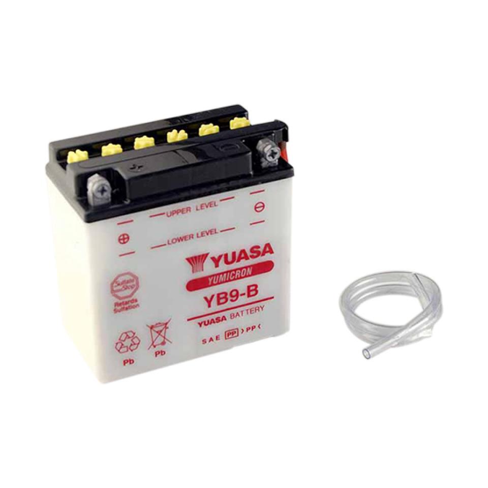 Batterie Yuasa pour Scooter Aprilia 125 Sport City One 2008 à 2013 Neuf