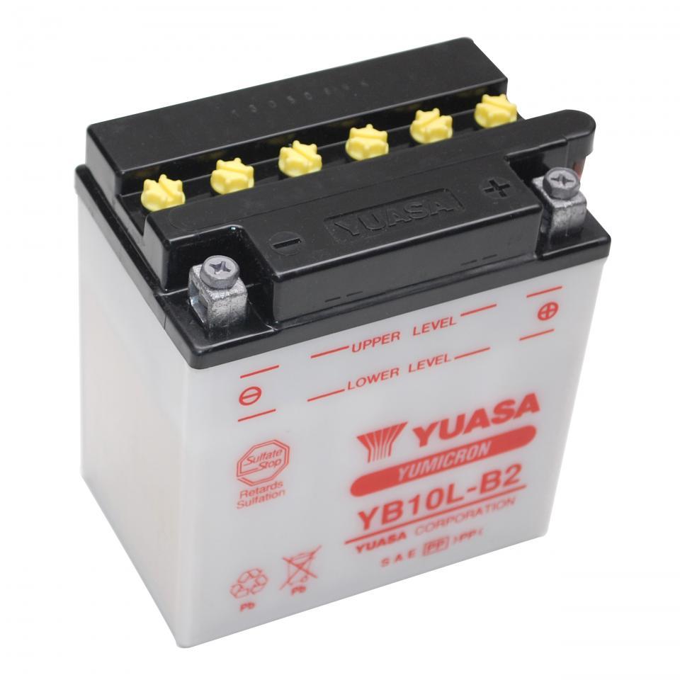 Batterie Yuasa pour Moto Suzuki 600 GSXF 1988 à 1997 YB10L-B2 / 12V 11Ah Neuf