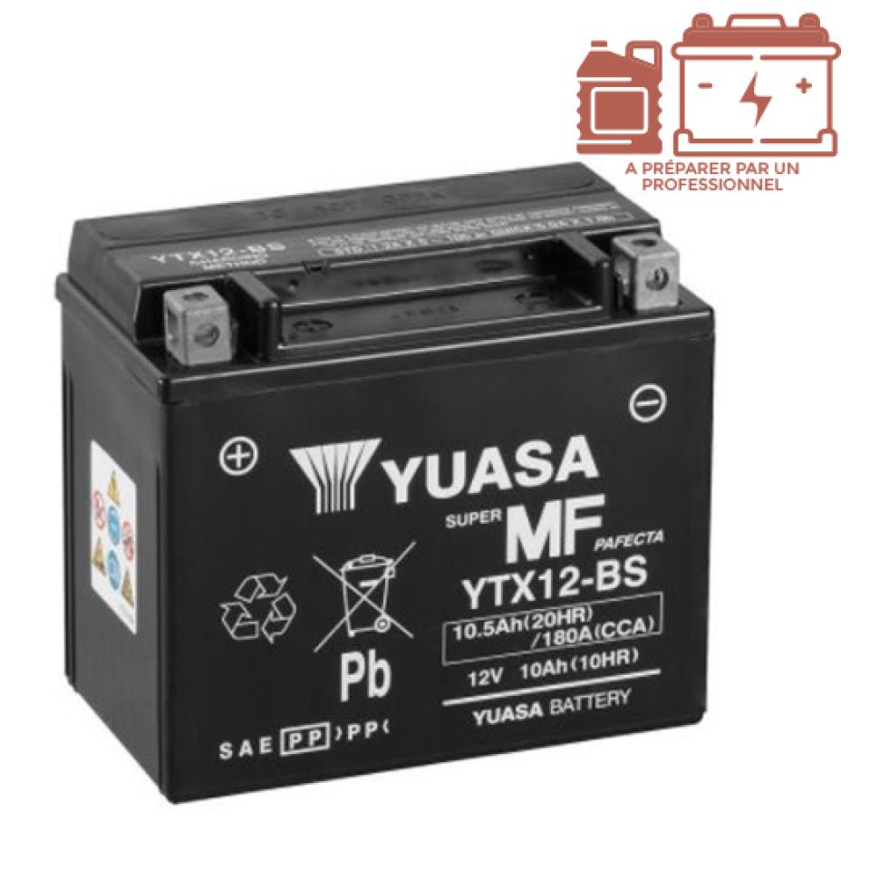 Batterie Yuasa pour Moto Suzuki 400 Intruder 2008 à 2020 Neuf