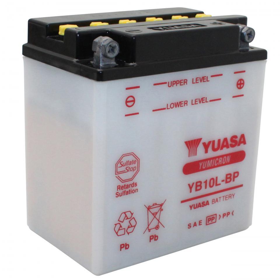 Batterie Yuasa pour Scooter Piaggio 125 Liberty Rst 2004 à 2012 YB10L-BP / 12V 11Ah Neuf