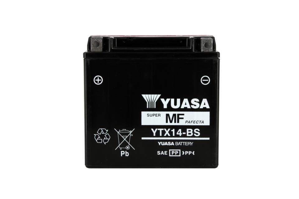 Batterie Yuasa pour Scooter Kymco 500 X-citing 2004 à 2008 YTX14-BS Neuf