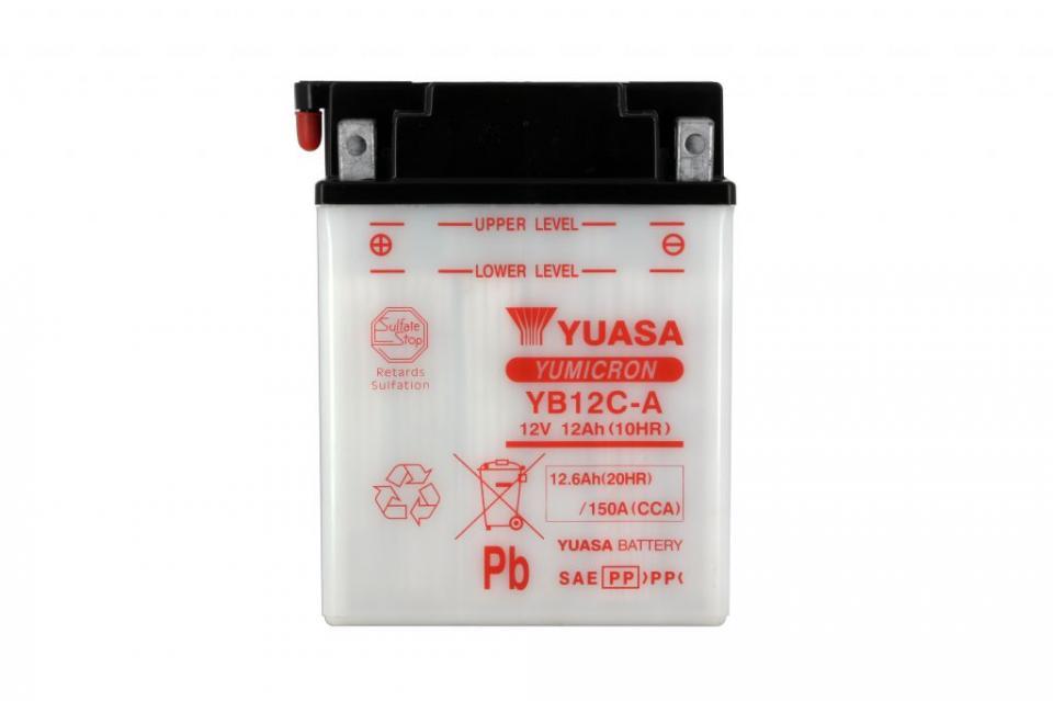 Batterie Yuasa pour Quad Yamaha 250 Timberwolf 1992 à 1998 YB12C-A / 12V 12Ah Neuf