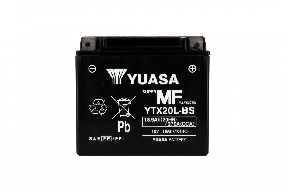 Batterie Yuasa pour Quad Bombardier 800 Outlander Efi 4X4 2006 YTX20L-BS / 12V 18Ah Neuf