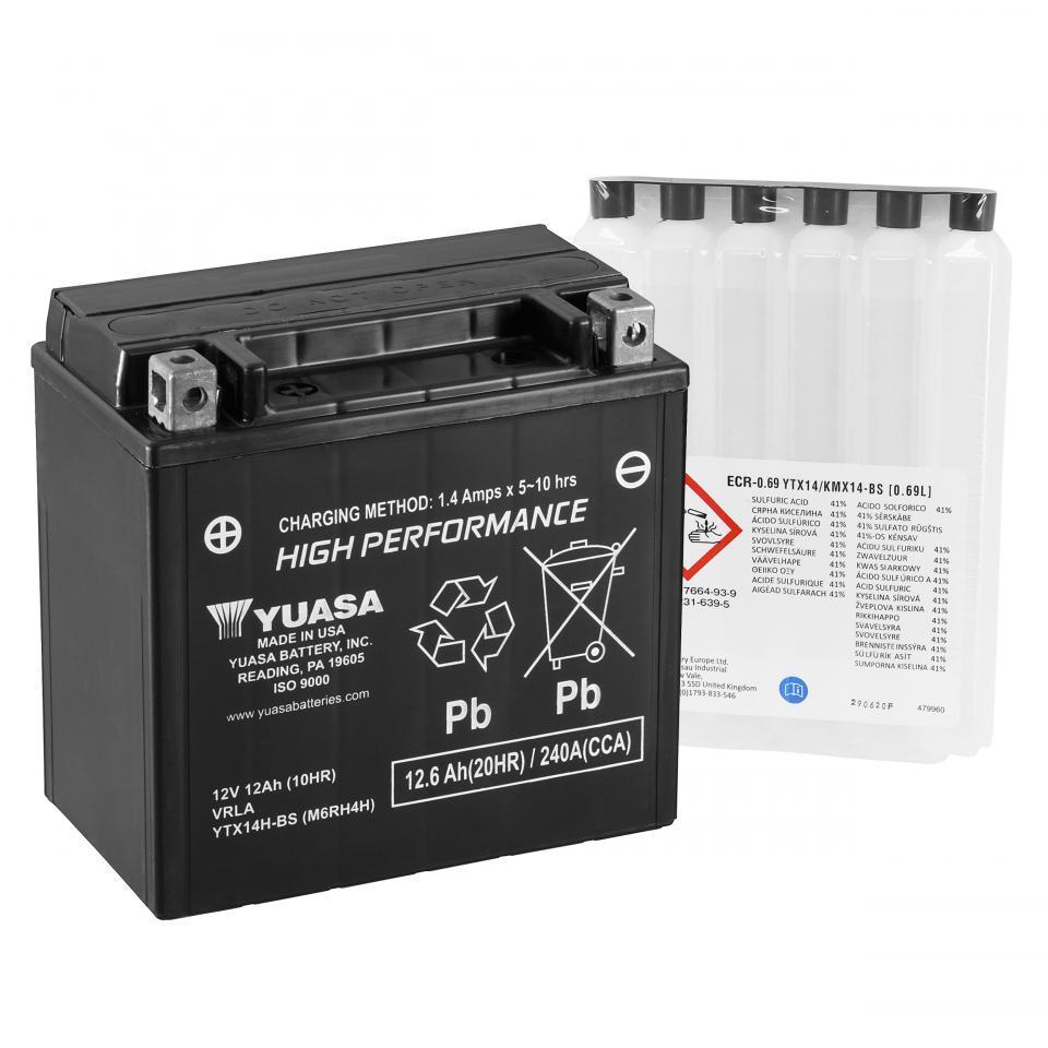 Batterie Yuasa pour Quad Polaris 500 Sportsman EFI 2006 à 2010 Neuf