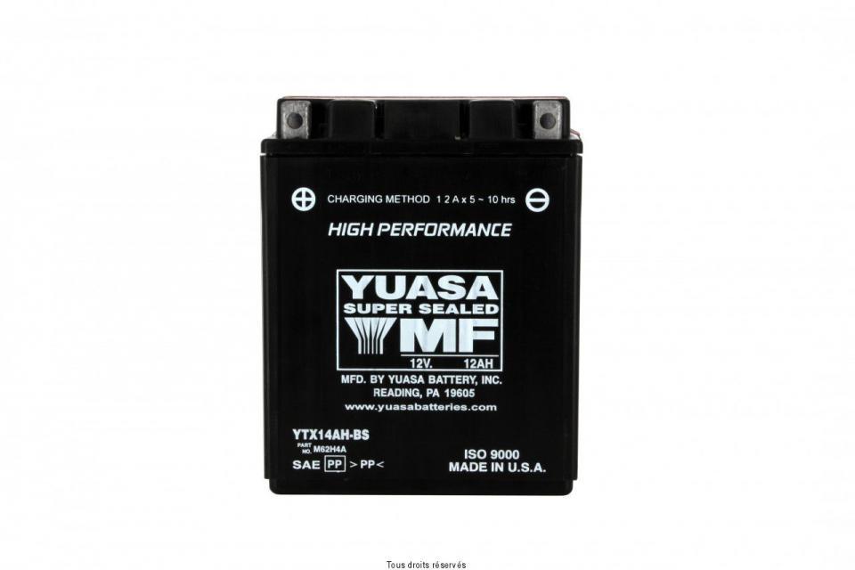 Batterie Yuasa pour Moto INDIAN 1450 Scout 2002 à 2008 Neuf