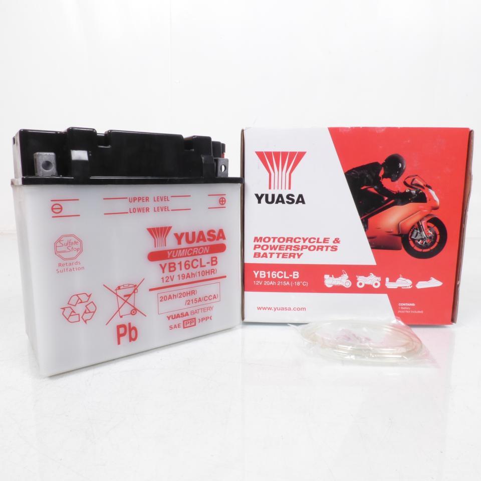 Batterie Yuasa pour Quad Bombardier 500 Quest 4X2 Auto 2002 à 2004 YB16CL-B / 12V 19Ah Neuf