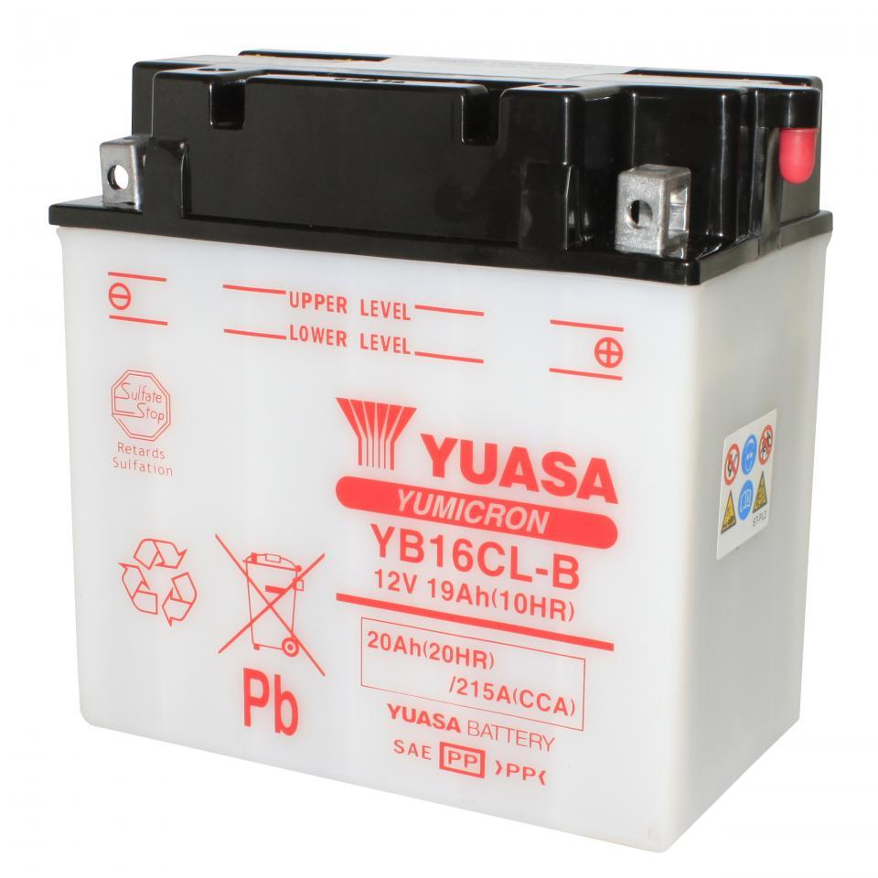 Batterie Yuasa pour Quad Bombardier 500 Quest 4X2 Auto 2002 à 2004 YB16CL-B / 12V 19Ah Neuf