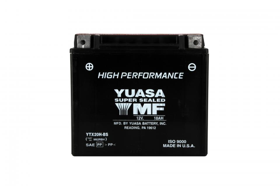 Batterie Yuasa pour Quad Arctic cat 1000 Mudpro I Ltd 2012 à 2015 YTX20H-BS / 12V 18Ah Neuf