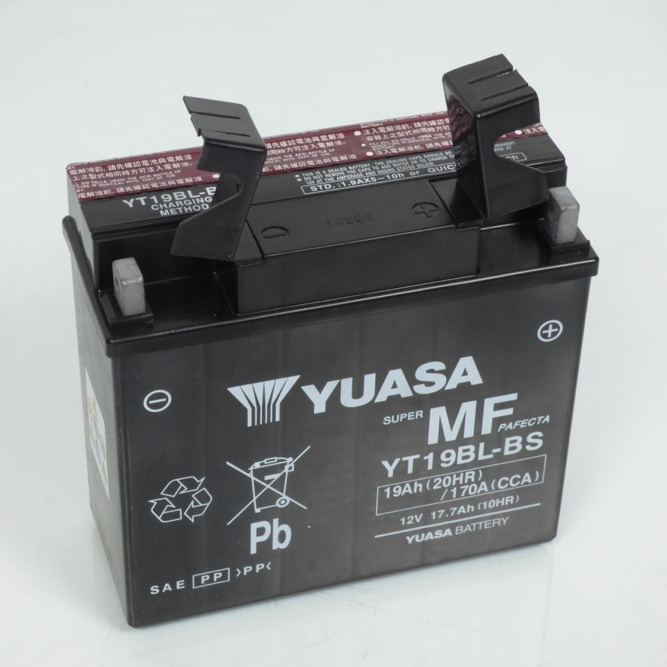 Batterie Yuasa pour Moto BMW 1100 K Lt 1990 à 1998 YT19BL-BS / 12V 19Ah Neuf