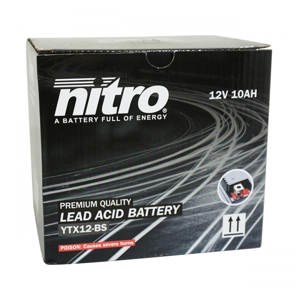 Batterie Nitro pour Scooter Piaggio 125 Carnaby 2007 à 2020 Neuf