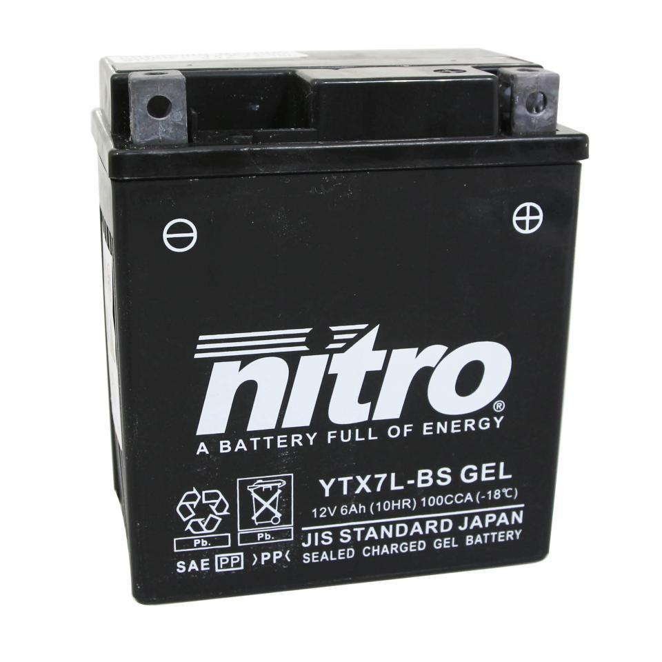 Batterie Nitro pour Moto Honda 125 CBF 2009 à 2013 Neuf