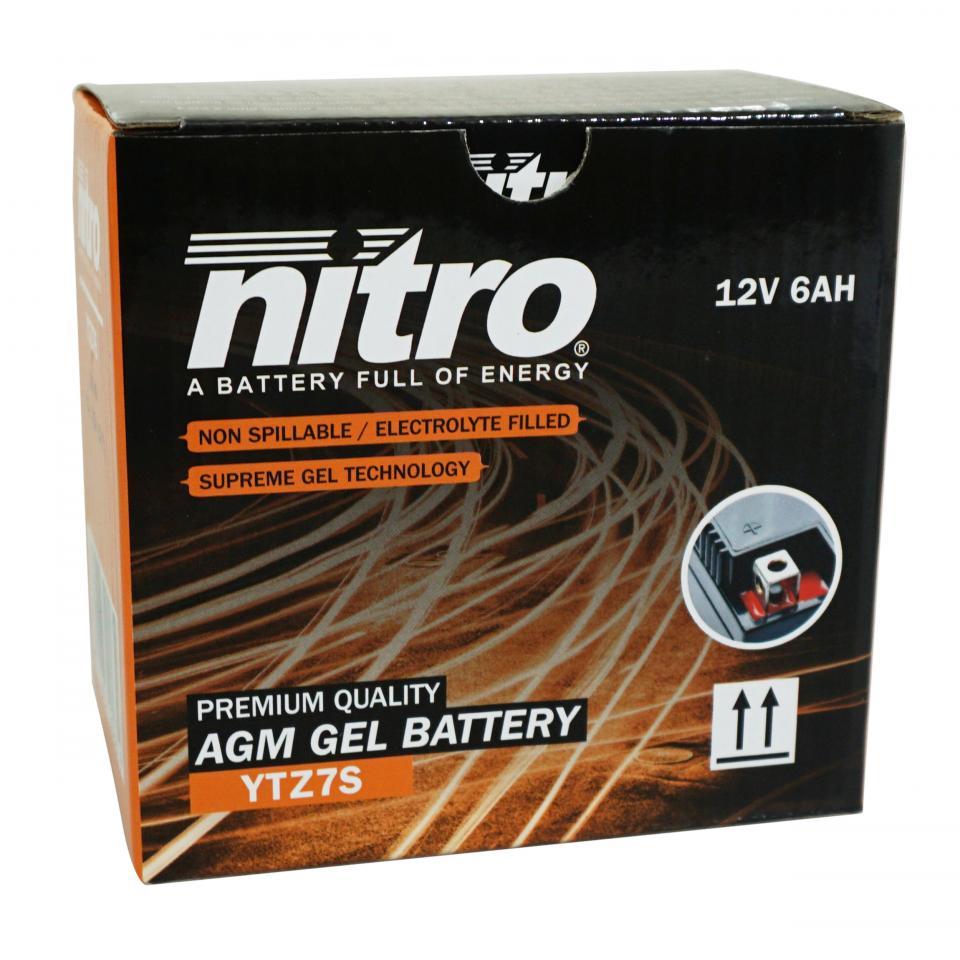 Batterie Nitro pour Scooter Honda 50 Zoomer 2004 à 2020 Neuf