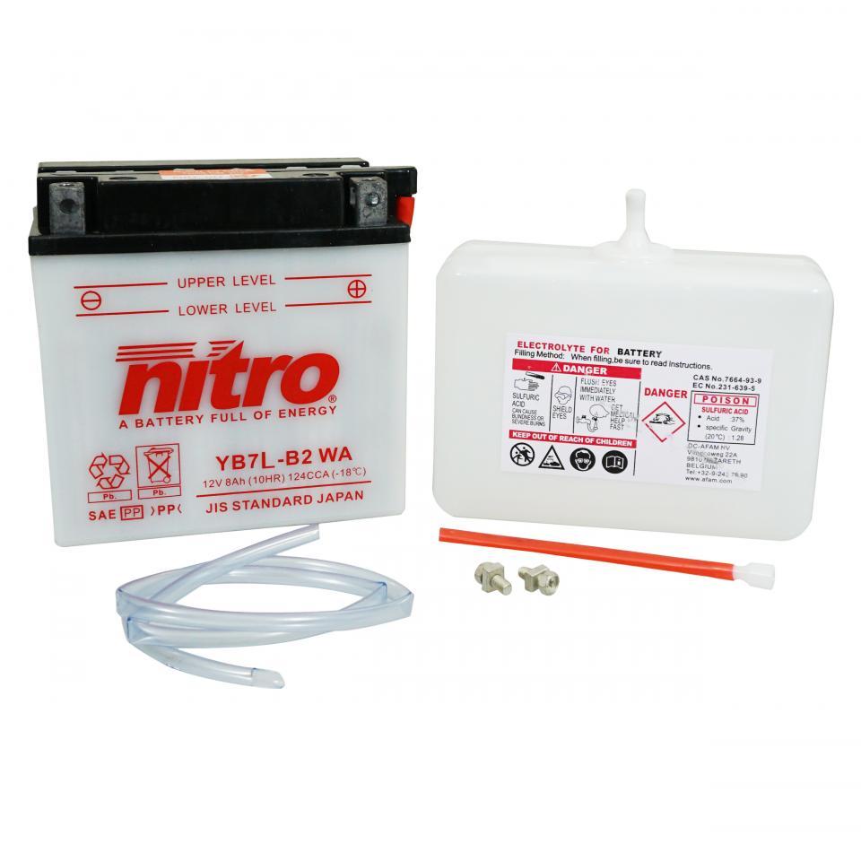 Batterie Nitro pour Scooter MBK 125 Skyliner 1998 à 2007 Neuf