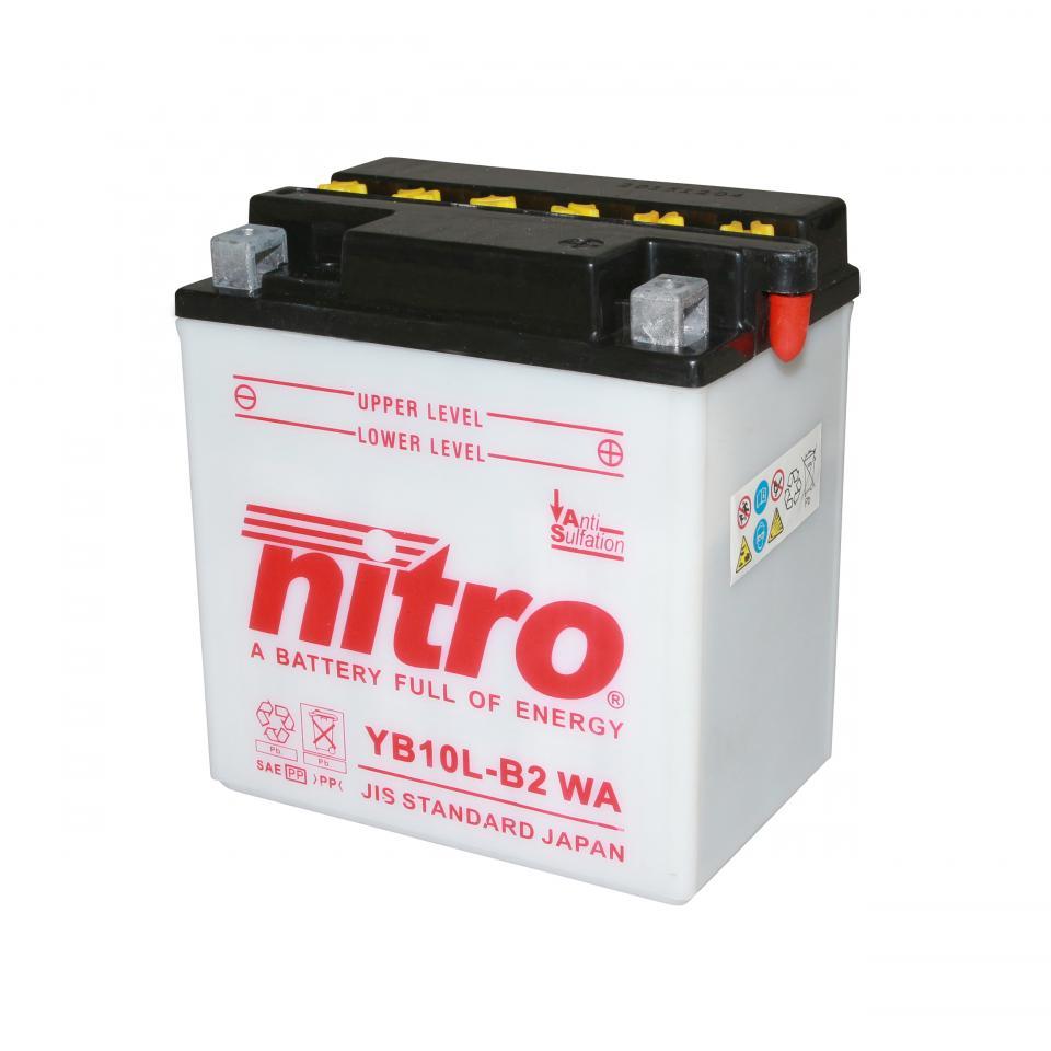 Batterie Nitro pour Moto Suzuki 600 Gsx-F 1988 à 1997 Neuf