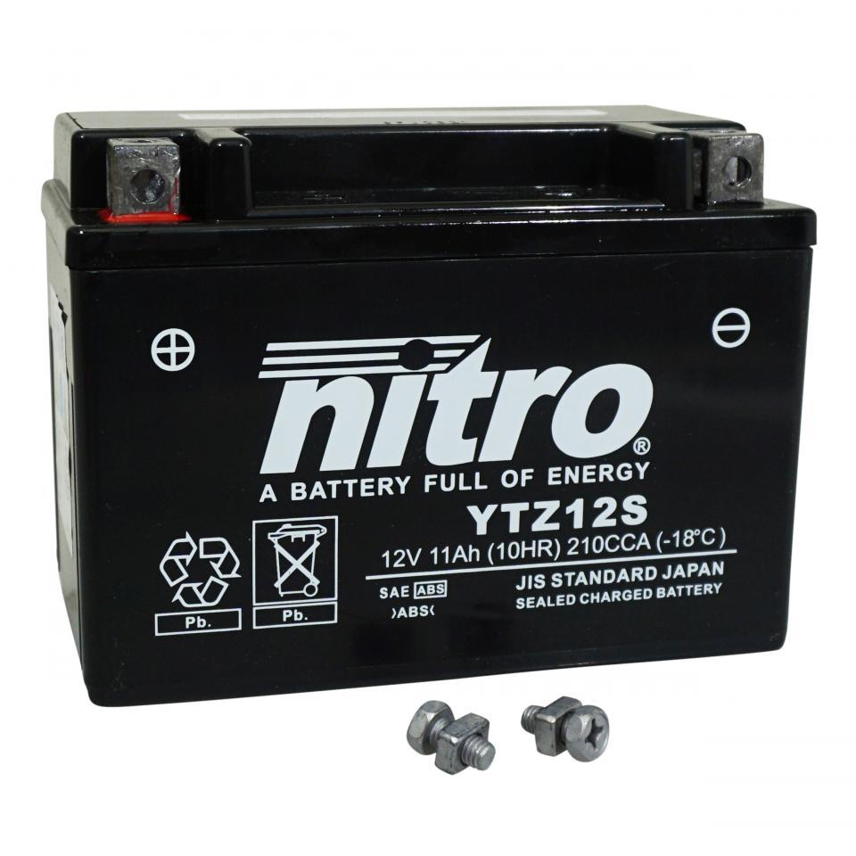 Batterie Nitro pour Moto Honda 650 Xl V Transalp Après 2001 Neuf