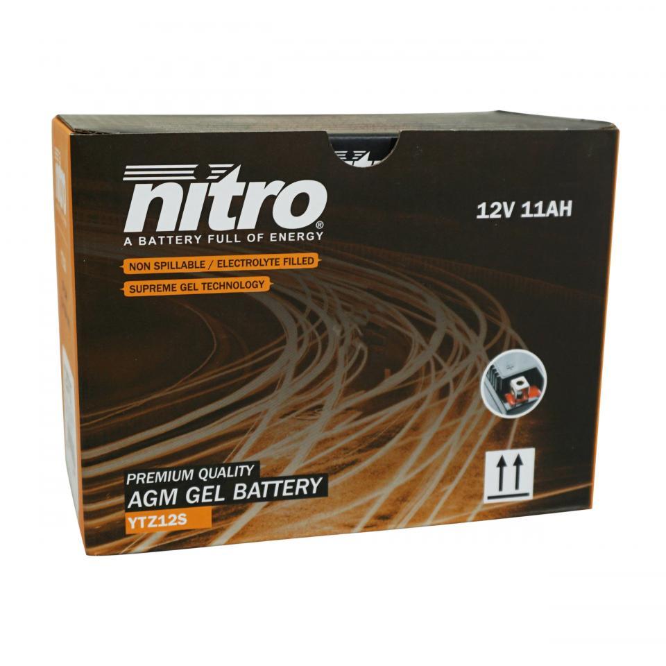 Batterie Nitro pour Moto Honda 650 Xl V Transalp Après 2001 Neuf