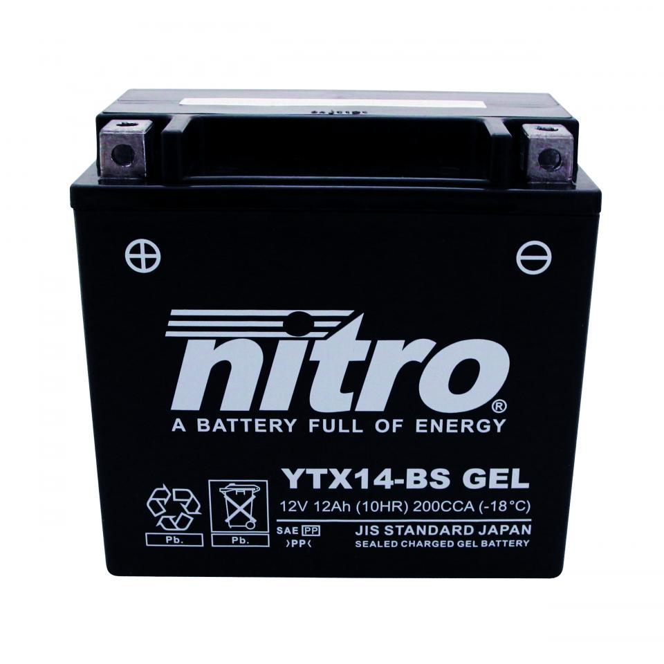 Batterie Nitro pour Moto Kawasaki 1200 Zx-12R 2000 à 2005 Neuf