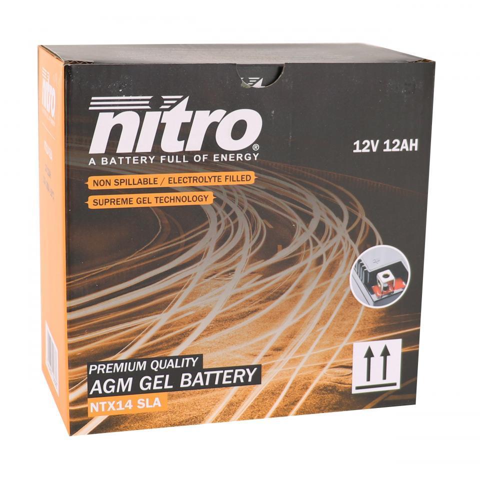 Batterie Nitro pour Moto Yamaha 1000 FZR 1991 à 1995 Neuf