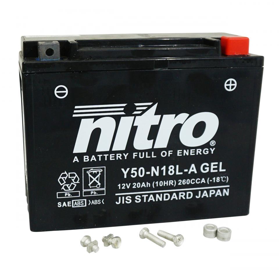 Batterie Nitro pour Moto Honda 1000 Goldwing 1975 à 1979 Neuf