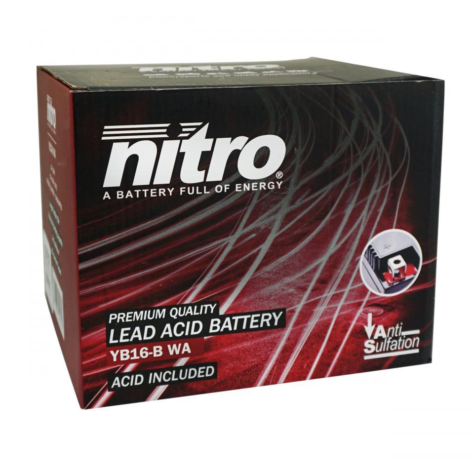 Batterie Nitro pour Moto Ducati 907 Paso 1990 à 1994 Neuf