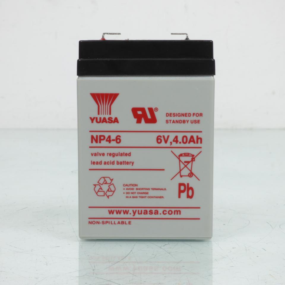 Batterie NP4-6 Yuasa 6V 4Ah pour moto Honda 50 DAX Neuf