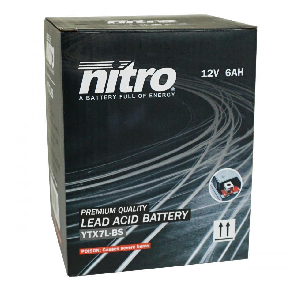 Batterie Nitro pour Moto Yamaha 250 YBR 2007 à 2020 Neuf
