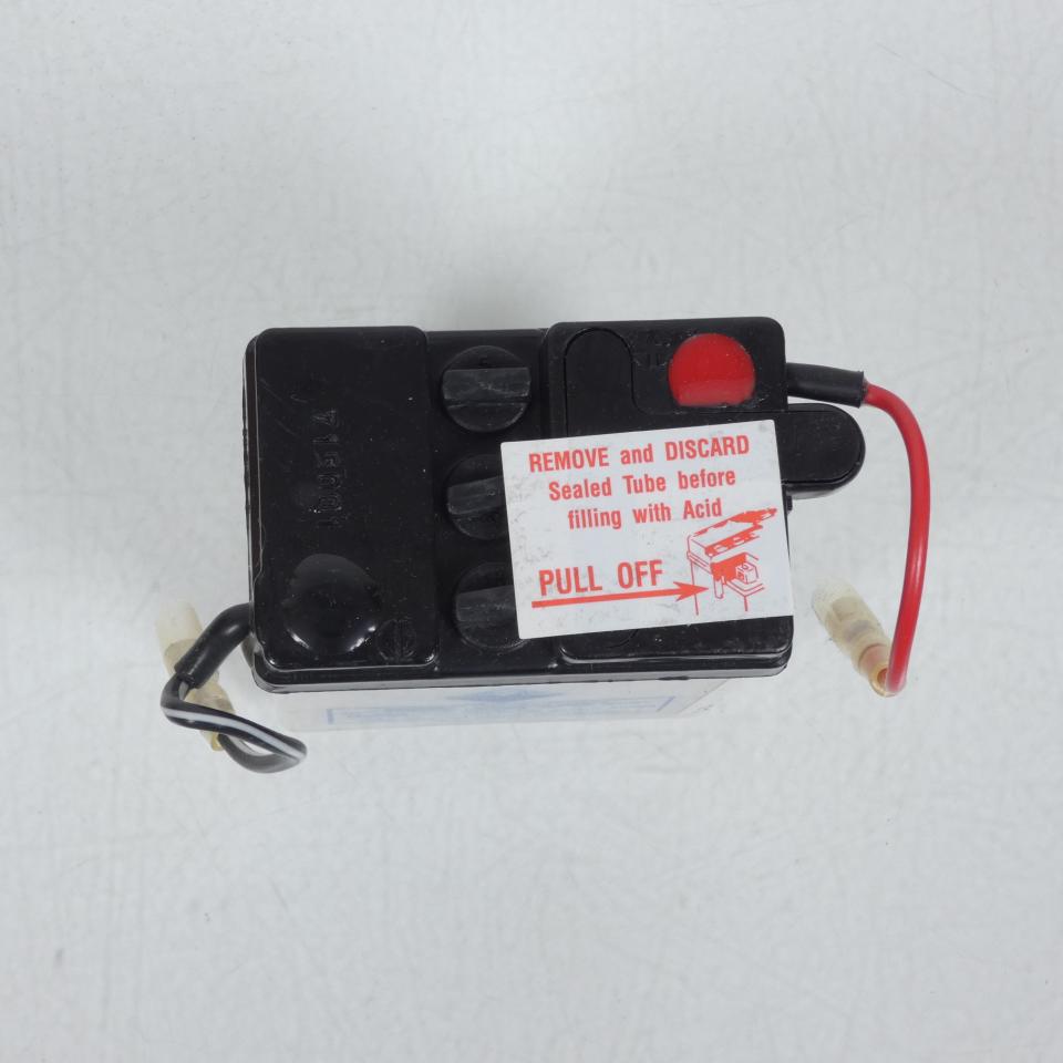 Batterie 6N2-2A-4 6V Plomb President pour moto Yamaha 350 TT 1986 à 1997 Neuf